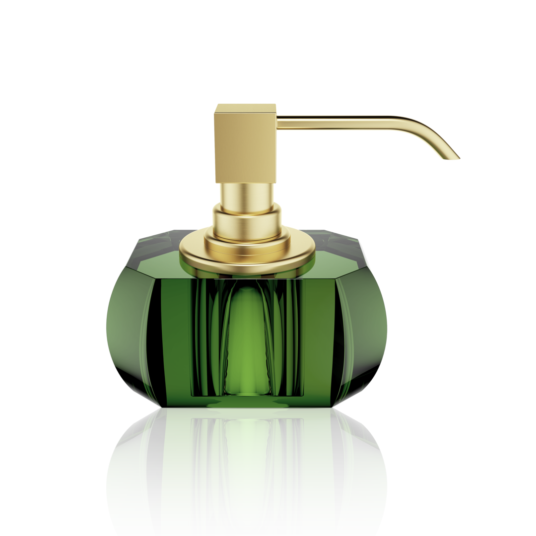 Decor Walther, Kristall Seifenspender, Gold matt