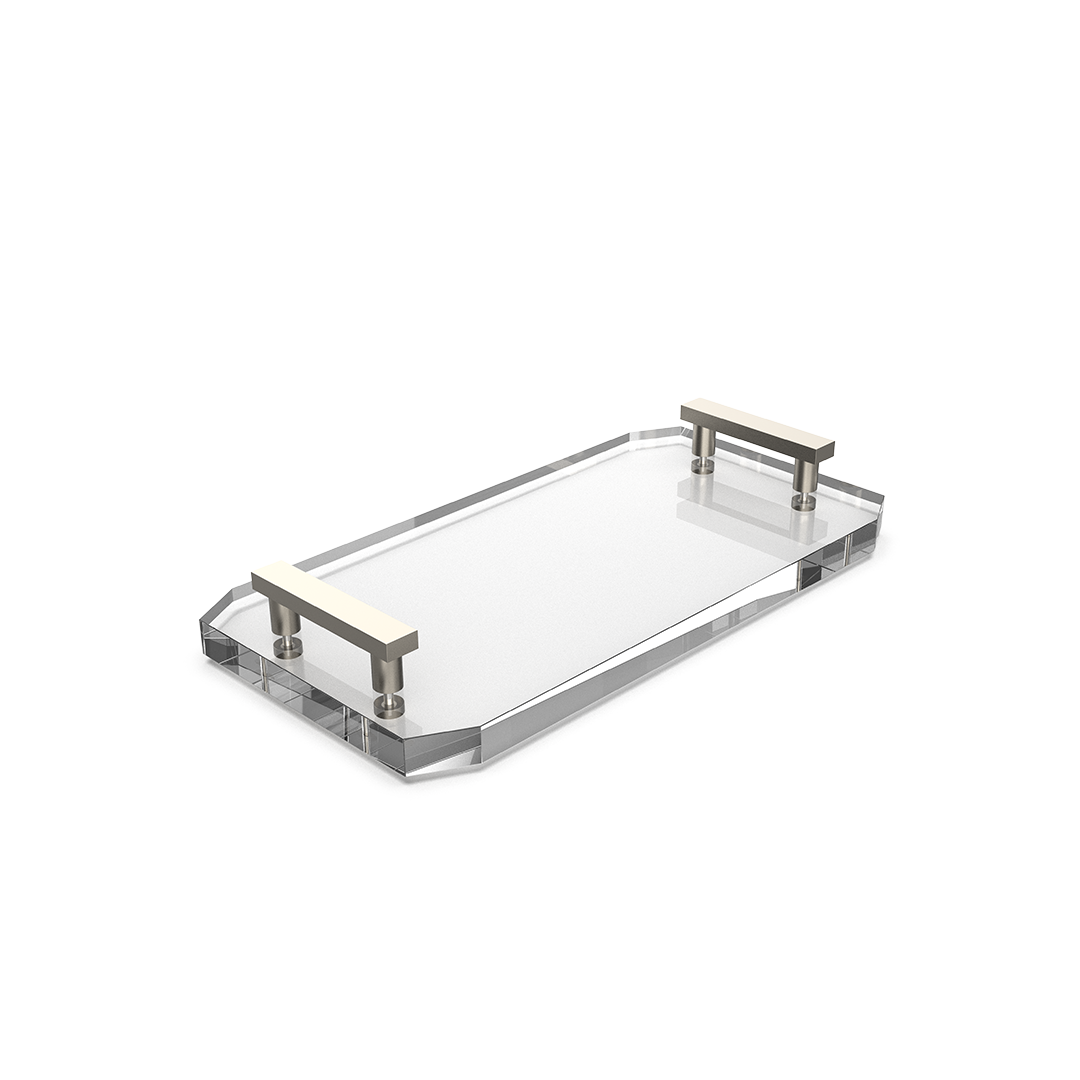 Decor Walther, Tabletts KRISTALL KR TAB, nickel