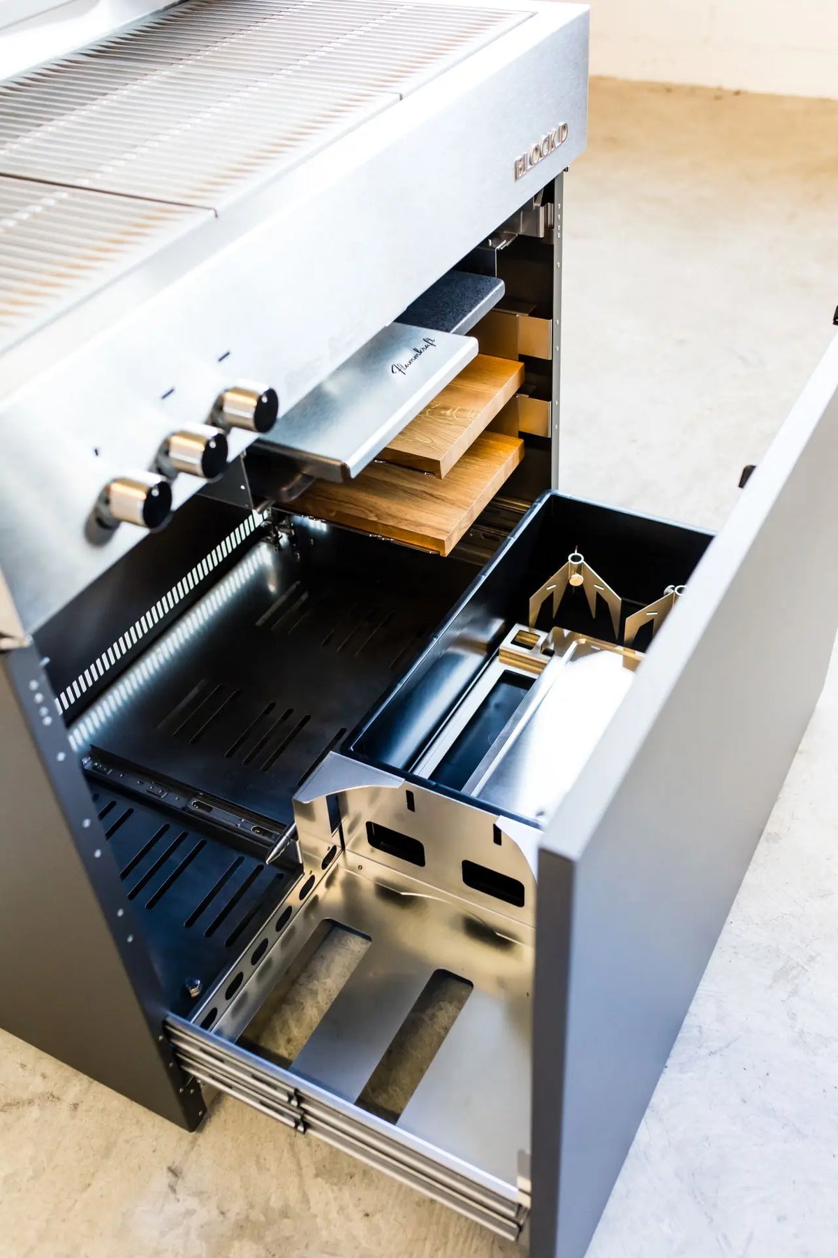 Flammkraft, Premium-Gasgrill, BLOCK D (Gen. 5)