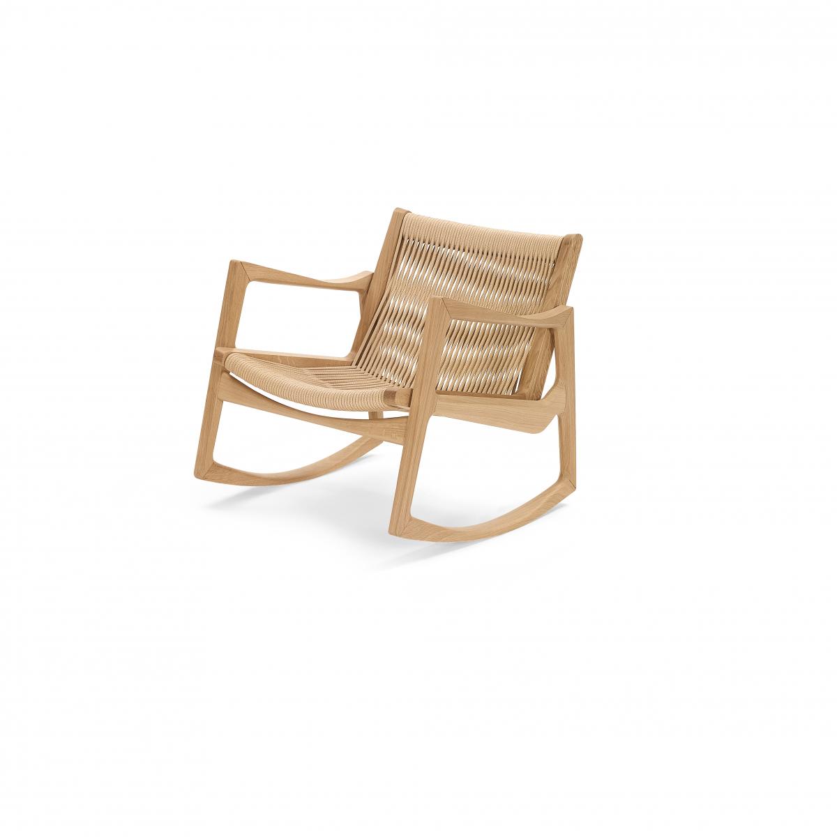 ClassiCon, Euvira-Rocking-Loungsesselm, Eiche schwarz