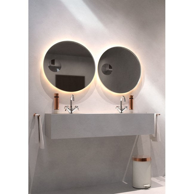 Frost- Spiegel silber 4140