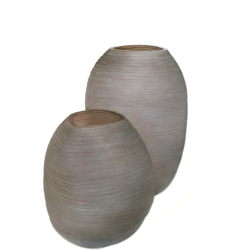 Guaxs Vasen Patara Round und Tall von Mund geblasen und von Hand geschliffen.