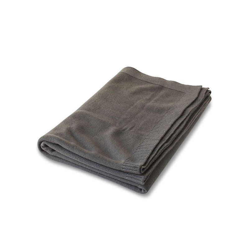 LUIZ, Cashmere-Decke Dream II, 140x200, ash
