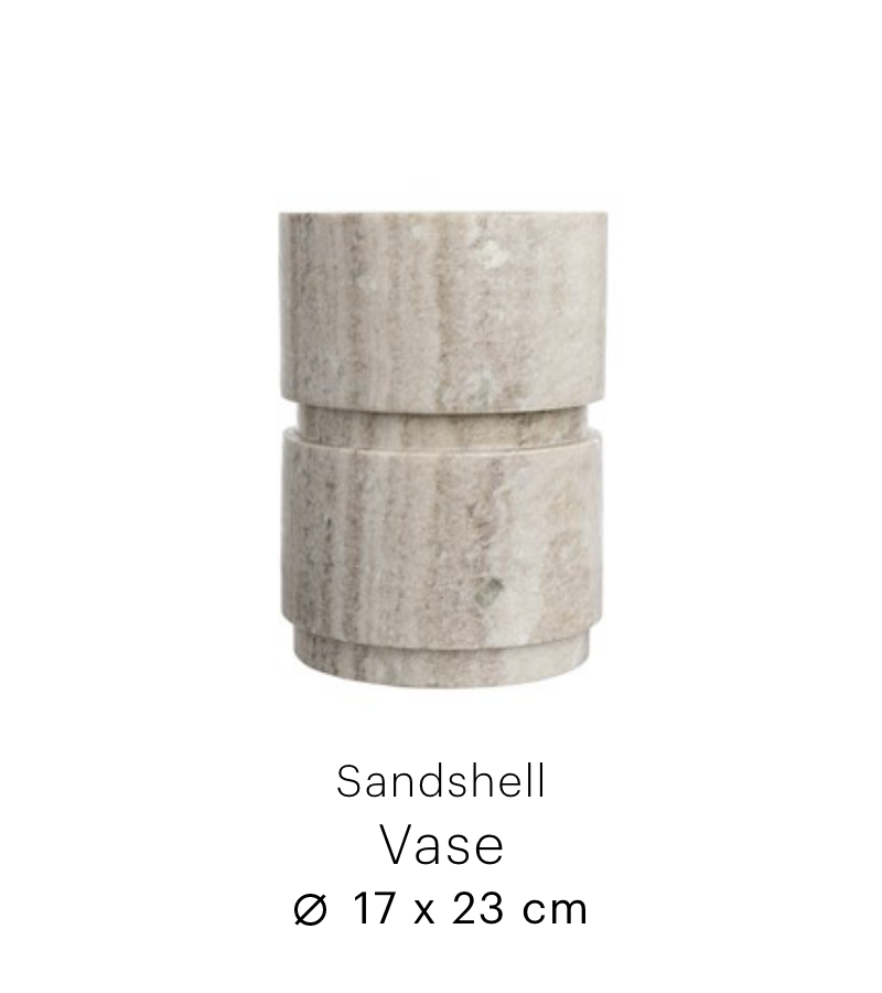 Vase aus Marmor