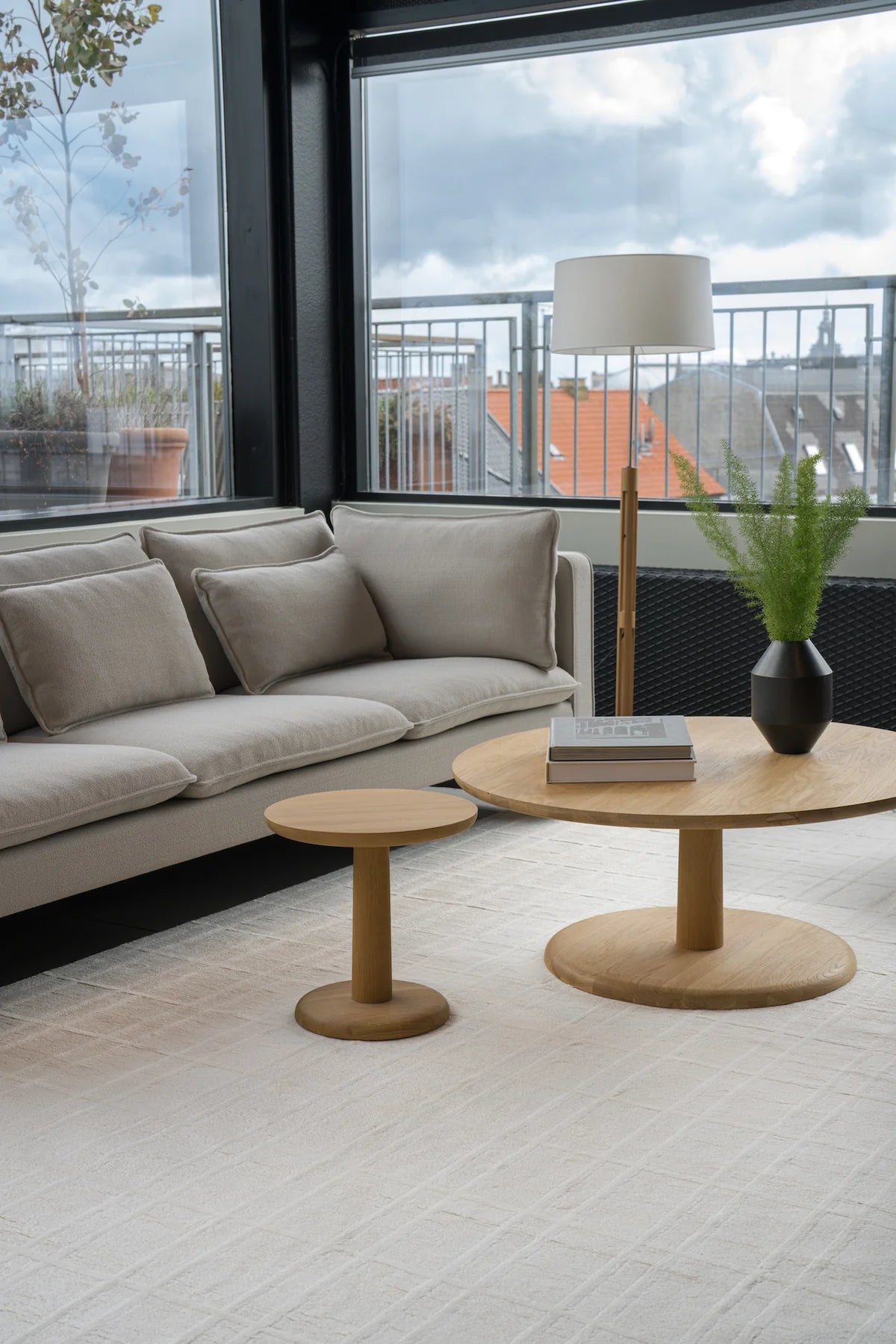 Massimo Copenhagen Teppiche Trellis, Chalk