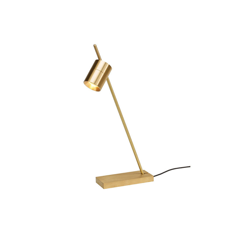 Trizo Aude Tischleuchte Brass.