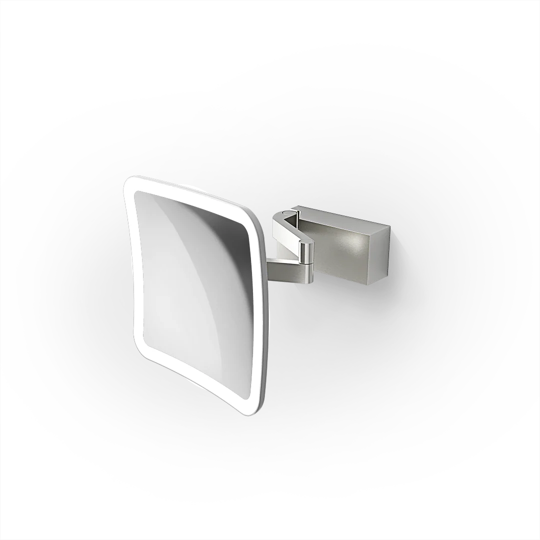 Decor Walther Kosmetikspiegel VISION, Square Light