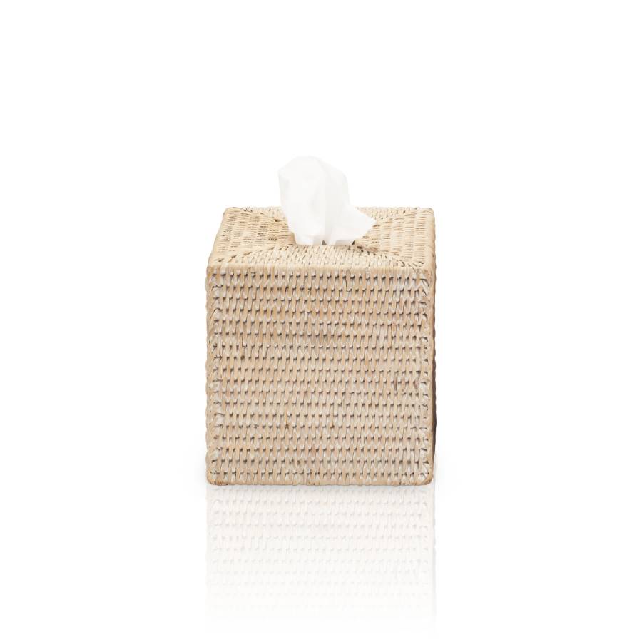 Decor Walther Kosmetiktuchbox, Rattan hell.