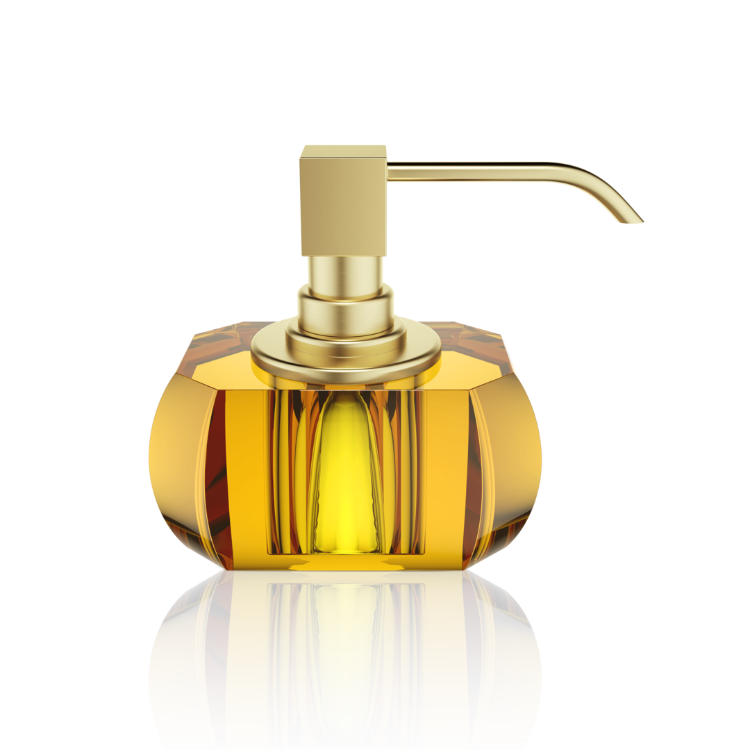 Decor Walther, Kristall Seifenspender, Gold matt
