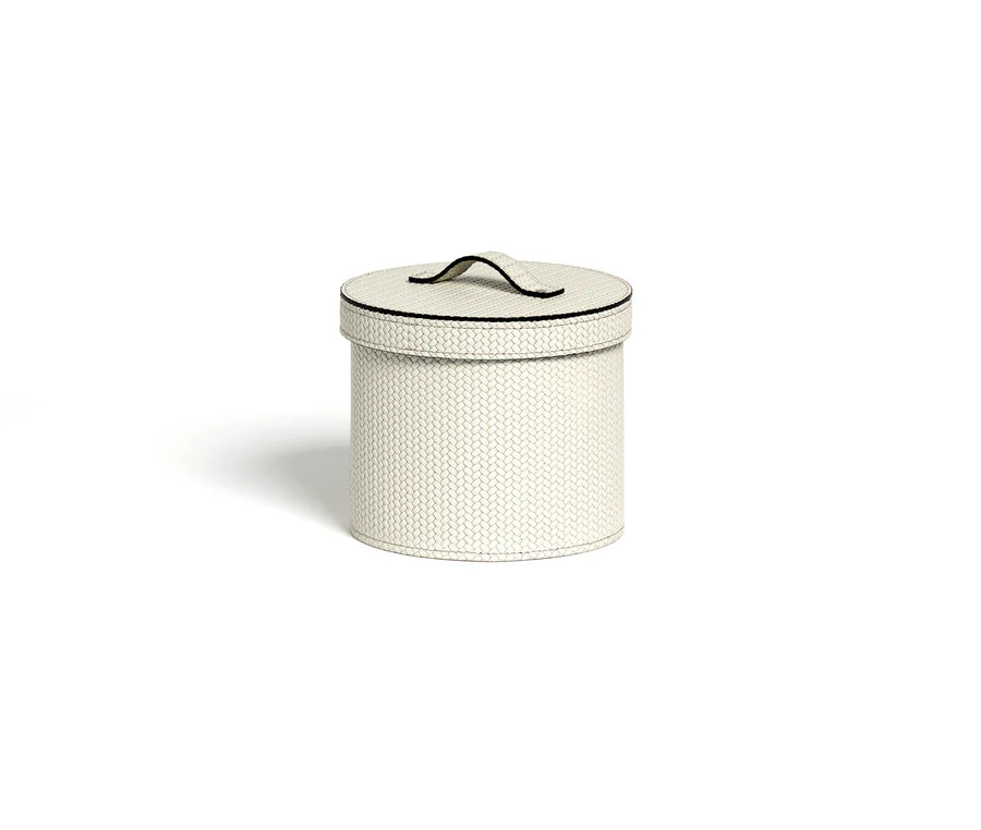 Pinetti, Runder Papierkorb mit Deckel