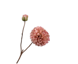 Silk-ka, Dahlienzweig rosa, 60 cm