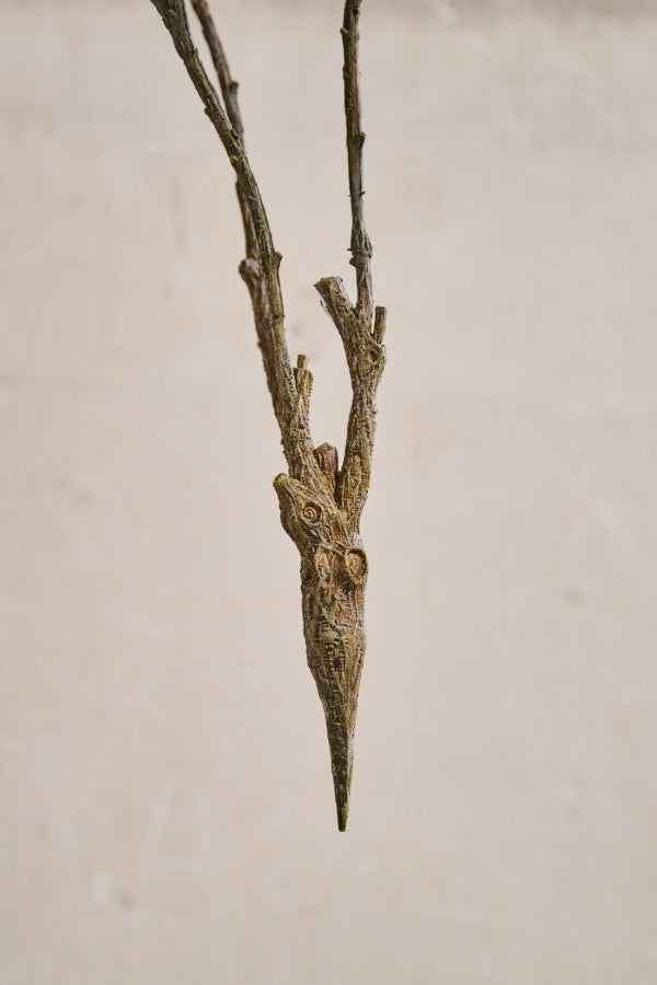 Silk-ka, Blätterzweig grün, 107 cm