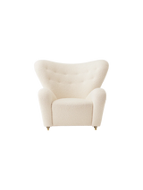 Audo Copenhagen, The Tired Man, Lounge-Sessel, Textil