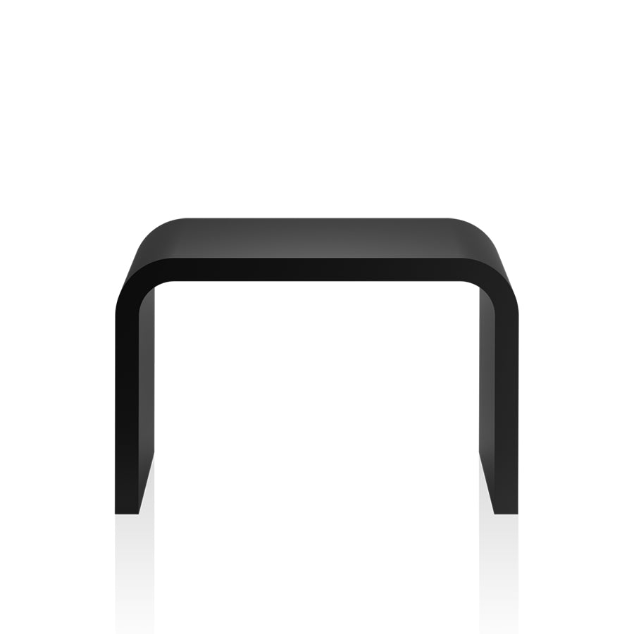 Decor Walther BLACK STONE Badhocker in Schwarz. 