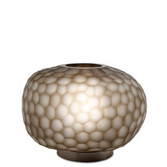 Guaxs Tischlampe Erbse in Clear/Smokeygrey, dimmbar. 