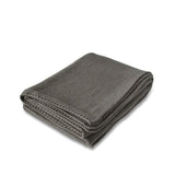LUIZ, Cashmere-Decke Memoire, 140x200, lava