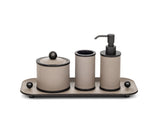 PINETTI Olimpia Badezimmer-Set Bronze, rund
