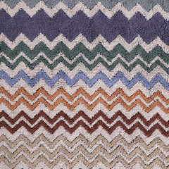 Missoni Handtuch mit Zickzack-Muster mit bunten Farben